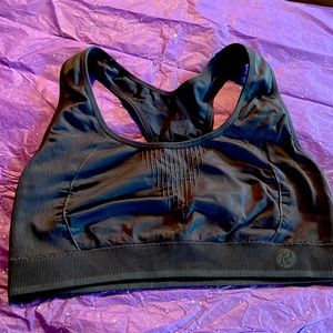 Grey sports bra medium